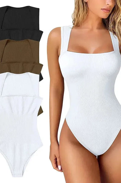 Michelle™ | Shapewear Ribbed Bodysuit