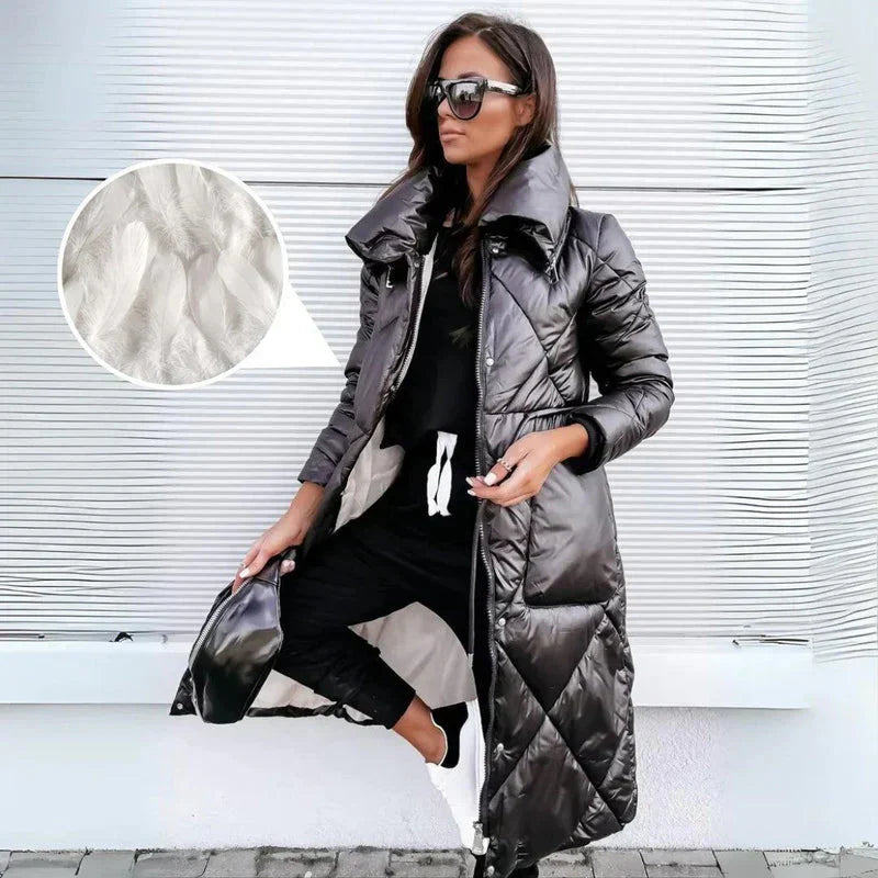 Renata™ - Elegant Long Parka