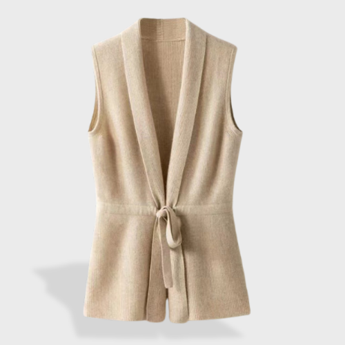 Cashmere Tie Vest™
