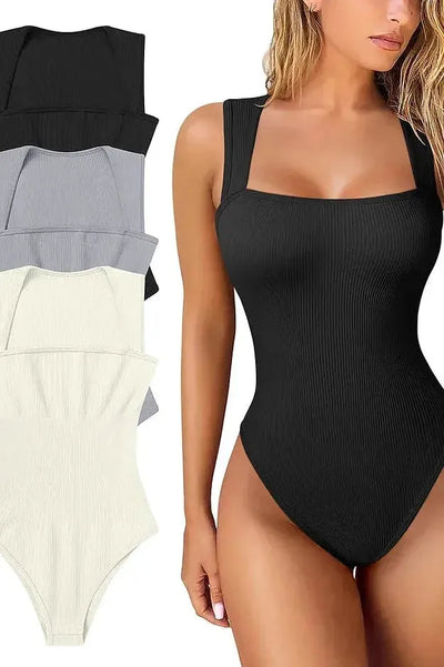Michelle™ | Shapewear Ribbed Bodysuit