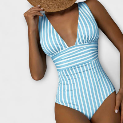 AURORA | Striped Swimsuit