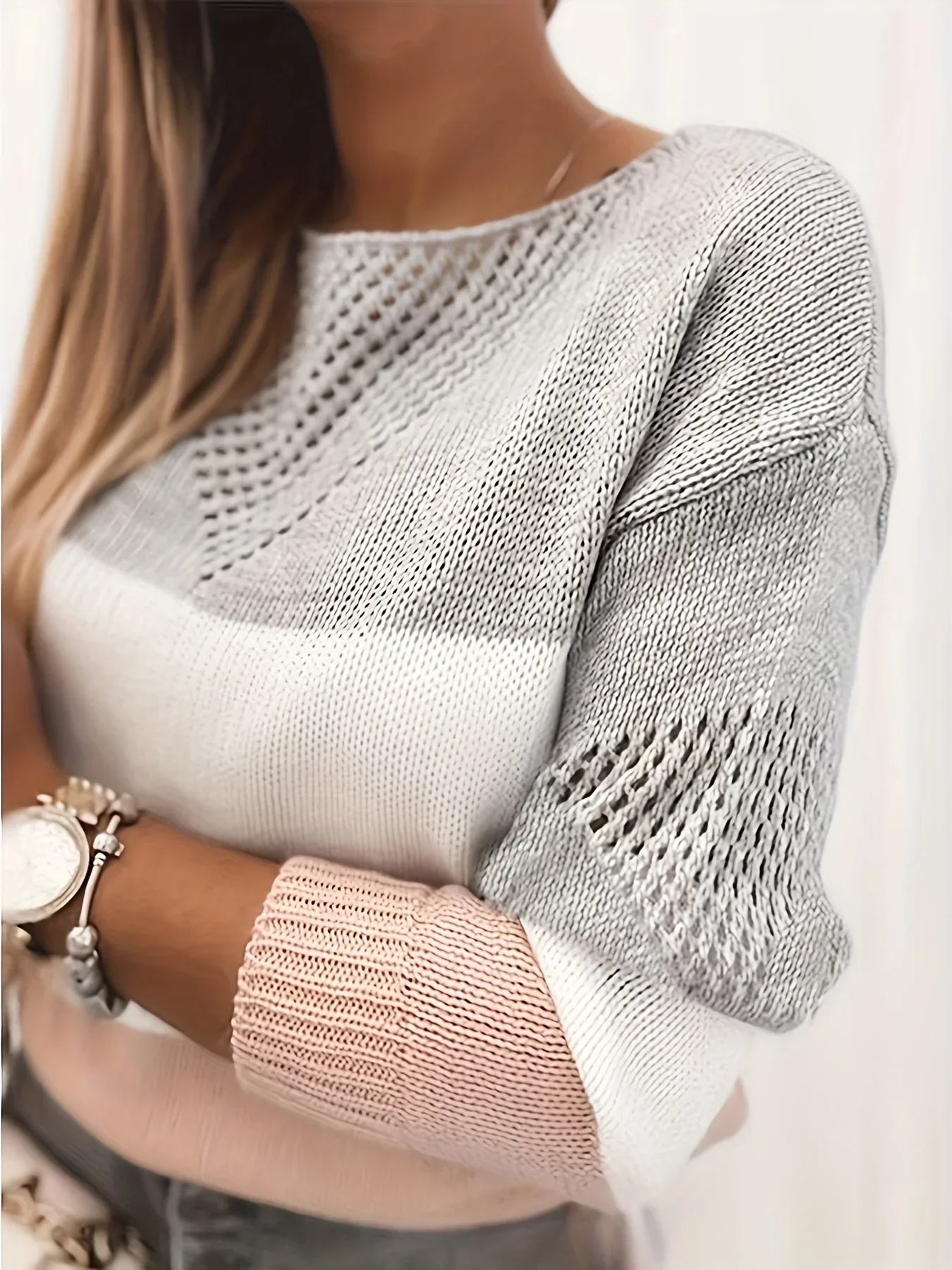 Amélie™ - Cutout Knit Pullover