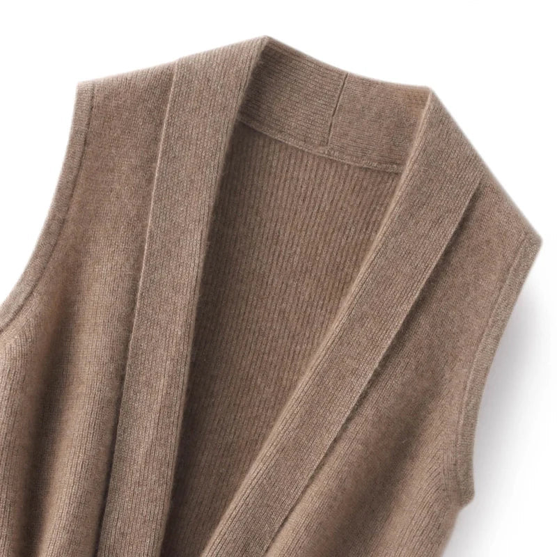 Cashmere Tie Vest™
