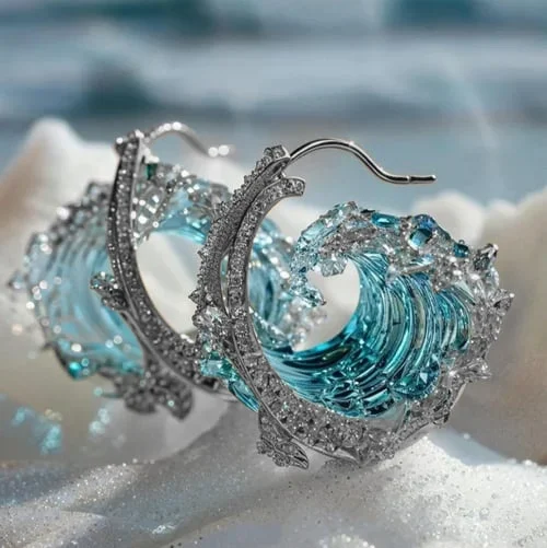 Vivienne | Ocean Earrings