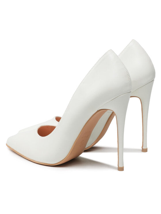 Monroe | White Heels